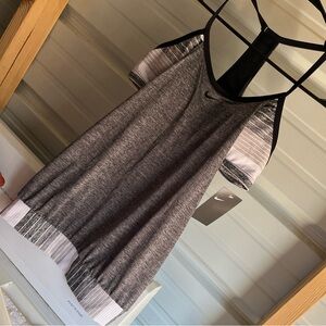 Nike Women's Tank Top in Gray and White